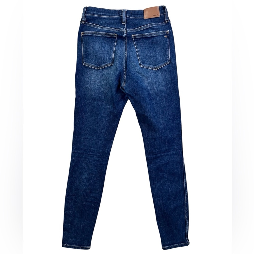 Madewell Dark Wash High Rise Skinny Jeans - Picture 1 of 11